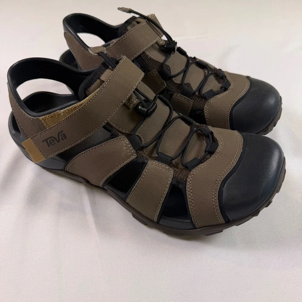 EUC Teva Mens Flintwood 1118941 Turkish Coffee Hiking Sandals Mens Size 11 Sport